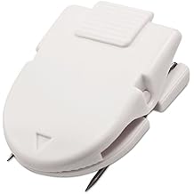 Advantus Panel Wall Clip for Fabric Panels, Standard Size, 40-Sheet Capacity, Box of 50, White (75342)