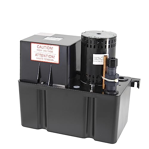 Beckett CB251ULHT Large Condensate Pump, 115V, 25 Ft Max Lift, High Temp rated 190 degrees